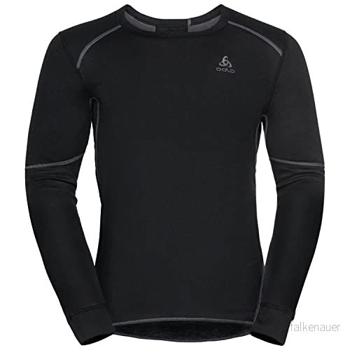 Odlo Herr Top Crew Neck L/S Active X-Warm Eco T-Shirt - Svart 7613361788697