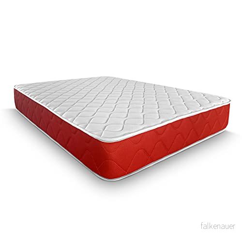 Duérmete Online Viscoelastic Lite Vändbar, fast och bekväm madrass, höjd 23 cm, Vinter/Sommar sida, Vit, 80 x 180 8445355034966