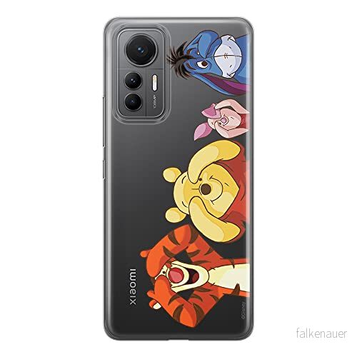 ERT GROUP mobiltelefonfodral för Xiaomi 12 LITE originalt och officiellt licensierat Disney mönster Winnie the Pooh & Friends 036 anpassad till formen på mobiltelefonen, gedeeltelijk transparant 5905511505912
