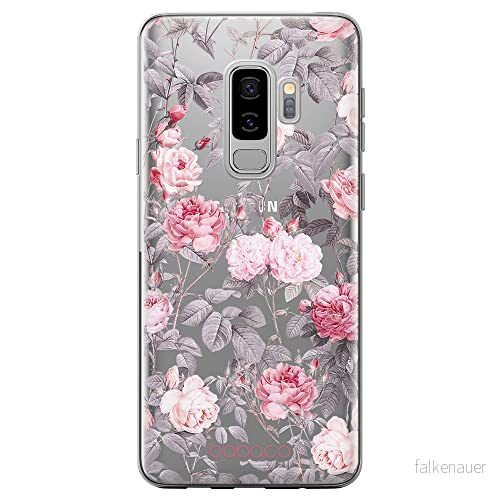 ERT GROUP mobiltelefonfodral för Samsung S9 PLUS originalt och officiellt licensierat Babaco mönster Flowers 054 optimalt anpassad till formen på mobiltelefonen, gedeeltelijk transparant 5905131353795
