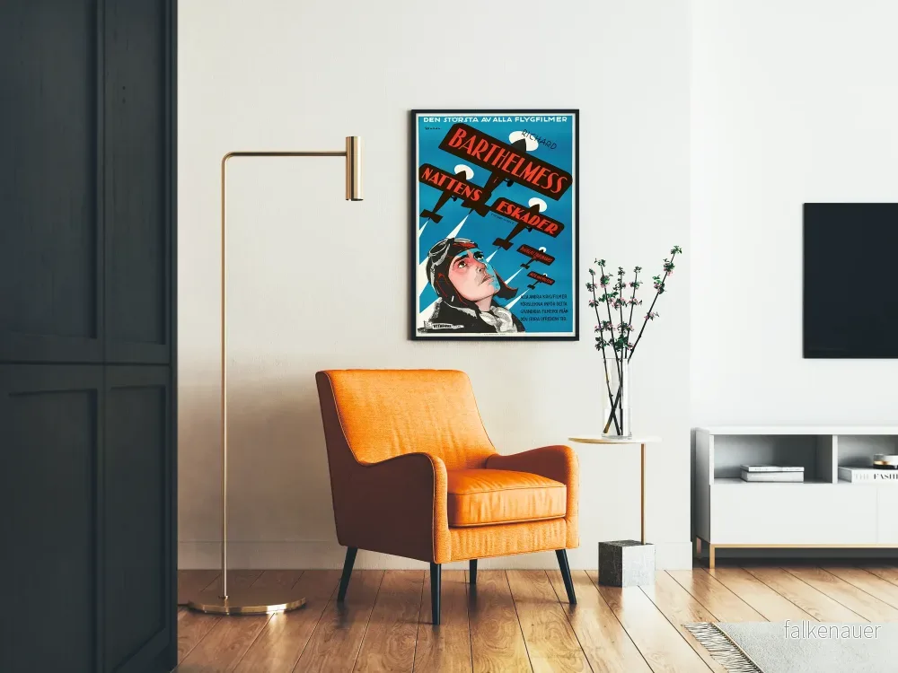Vintageposter Piloter och Flygplan The Dawn Patrol - Bild 2
