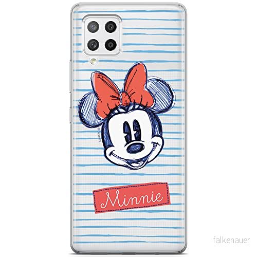 ERT GROUP mobiltelefonfodral för Samsung A42 5G originalt och officiellt licensierat Disney mönster Minnie 011 optimalt anpassad till formen på mobiltelefonen, gedeeltelijk transparant 5903040243398