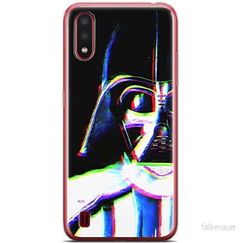 ERT GROUP mobiltelefonfodral för Samsung A01 originalt och officiellt licensierat Star Wars mönster Darth Vader 013 optimalt anpassad till formen på mobiltelefonen, fodral tillverkad av TPU plast 5904805432194