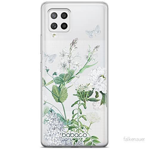 ERT GROUP mobiltelefonfodral för Samsung A42 5G originalt och officiellt licensierat Babaco mönster Flowers 033 optimalt anpassad till formen på mobiltelefonen, gedeeltelijk transparant 5905131288394