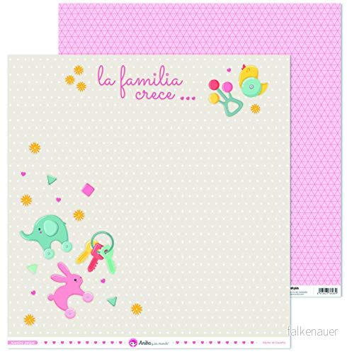 Anita y Su Mundo Kollektion Våra Små Scrapbooking, Paper, Layout Leksaker, 30,5 x cm 8413623786084