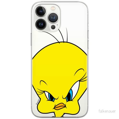 ERT GROUP mobiltelefonfodral för Samsung A02S originalt och officiellt licensierat Looney Tunes mönster Tweety 002 optimalt anpassad till formen på mobiltelefonen, gedeeltelijk transparant 5903040230930