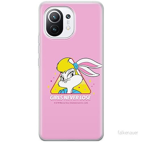 ERT GROUP mobiltelefonfodral för Xiaomi 11 originalt och officiellt licensierat Looney Tunes mönster Lola 008 optimalt anpassad till formen på mobiltelefonen, fodral tillverkad av TPU plast 5905795071837