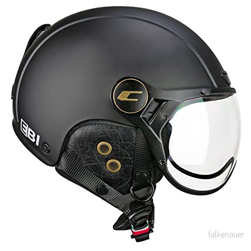 CGM EBI Unisex Vuxen Skidåkning, Matt Svart, L (59 cm) 8052015721632