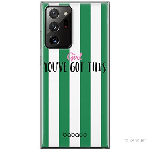 ERT GROUP mobiltelefonfodral för Samsung GALAXY NOTE 20 ULTRA originalt och officiellt licensierat Babaco mönster Positive vibes 004, fodral tillverkad av TPU plast 5903932953732