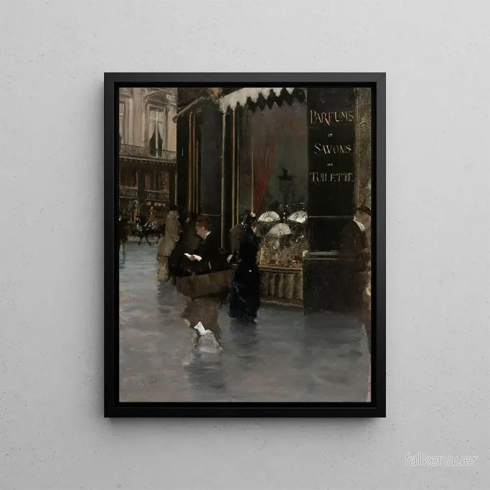 Målning La parfumerie - Giuseppe de Nittis | Konsttryck