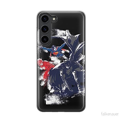 ERT GROUP mobiltelefonfodral för Samsung S23 PLUS originalt och officiellt licensierat DC mönster Justice League 002 optimalt anpassad till formen på mobiltelefonen, fodral tillverkad av TPU plast 5905511440091