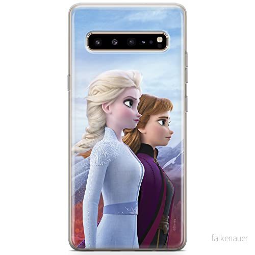 ERT GROUP Mobiltelefonfodral för Samsung S10 5G original och officiellt licensierat Disney mönster Frozen 2 007 optimalt anpassat till mobiltelefonens form, TPU fodral 5904805503757