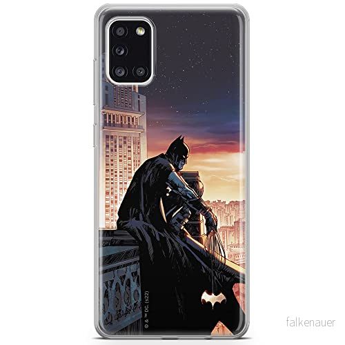 ERT GROUP mobiltelefonfodral för Samsung A31 originalt och officiellt licensierat DC mönster Batman 060 optimalt anpassad till formen på mobiltelefonen, fodral tillverkad av TPU plast 5905131532589