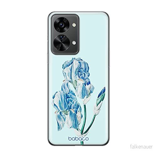 ERT GROUP mobiltelefonfodral för Oneplus NORD 2T 5G originalt och officiellt licensierat Babaco mönster Flowers 025 optimalt anpassad till formen på mobiltelefonen, fodral tillverkad av TPU plast 5905511274535
