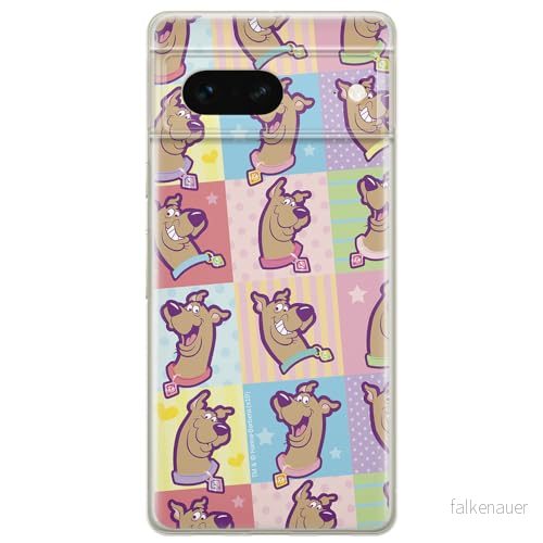 ERT GROUP mobiltelefonfodral för Google PIXEL 7 originalt och officiellt licensierat Scooby Doo mönster 006 optimalt anpassad till formen på mobiltelefonen, fodral tillverkad av TPU plast 5905795143794