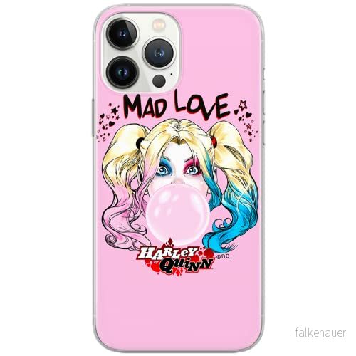 ERT GROUP mobiltelefonfodral för Iphone 13 PRO MAX originalt och officiellt licensierat DC mönster Harley Quinn 001 Vit optimalt anpassad till formen på mobiltelefonen, fodral tillverkad av TPU plast 5903932866599