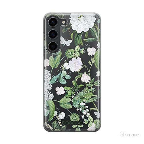 ERT GROUP mobiltelefonfodral för Samsung S23 originalt och officiellt licensierat Babaco mönster Flowers 034 optimalt anpassad till formen på mobiltelefonen, gedeeltelijk transparant 5905511428303