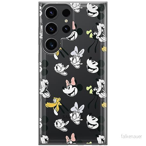 ERT GROUP mobiltelefonfodral för Samsung S23 ULTRA originalt och officiellt licensierat Disney mönster Friends 005 optimalt anpassad till formen på mobiltelefonen, gedeeltelijk transparant 5905511992583