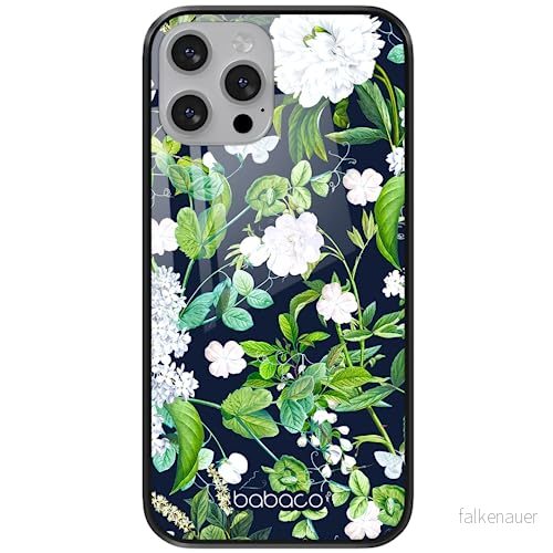 ERT GROUP mobiltelefonfodral för Apple Iphone 13 MINI originalt och officiellt licensierat Babaco mönster Flowers 034 tillverkad av härdat glas, skyddsfodral 5905131293763