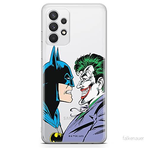 ERT GROUP mobiltelefonfodral för Samsung A32 4G LTE originalt och officiellt licensierat DC mönster Batman & Joker 005 optimalt anpassad till formen på mobiltelefonen, gedeeltelijk transparant 5905131502964