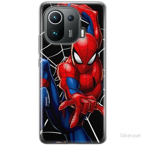 ERT GROUP mobiltelefonfodral för Xiaomi MI 11 PRO originalt och officiellt licensierat Marvel mönster Spider Man 039 optimalt anpassad till formen på mobiltelefonen, fodral tillverkad av TPU plast 5905795014650