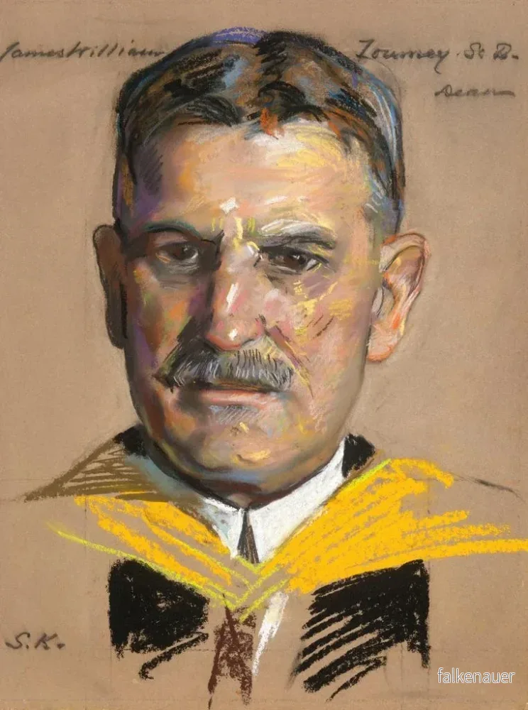 Målning Doyen de l’École de Foresterie (1919–1922) - William Sergeant Kendall | Konsttryck - Bild 2