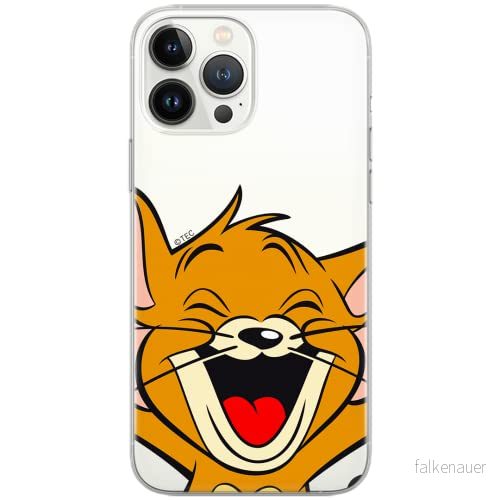 ERT GROUP mobiltelefonfodral för Huawei P30 Lite originalt och officiellt licensierat Tom and Jerry mönster 003 Vit optimalt anpassad till formen på mobiltelefonen, gedeeltelijk transparant 5902980456035