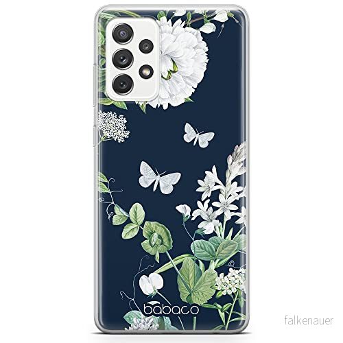 ERT GROUP mobiltelefonfodral för Samsung A53 5G originalt och officiellt licensierat Babaco mönster Flowers 032 optimalt anpassad till formen på mobiltelefonen, fodral tillverkad av TPU plast 5905131286291
