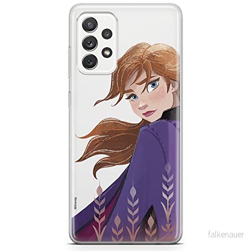 ERT GROUP mobiltelefonfodral för Samsung A53 5G originalt och officiellt licensierat Disney mönster Anna 002 optimalt anpassad till formen på mobiltelefonen, gedeeltelijk transparant 5904805329081