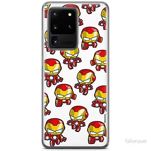 ERT GROUP Mobiltelefonskal för Samsung S20 Ultra original och officiellt licensierat Marvel mönster Iron Man 031 perfekt anpassat till mobiltelefonens form, TPU fodral 5904805155901