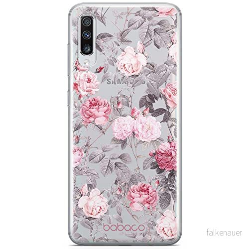 ERT GROUP mobiltelefonfodral för Samsung A70 originalt och officiellt licensierat Babaco mönster Flowers 054 optimalt anpassad till formen på mobiltelefonen, gedeeltelijk transparant 5905131353351