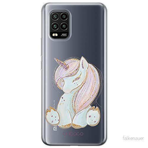 ERT GROUP mobiltelefonfodral för Xiaomi MI 10 LITE originalt och officiellt licensierat Babaco mönster Unicorn 002 optimalt anpassad till formen på mobiltelefonen, gedeeltelijk transparant 5904805412721
