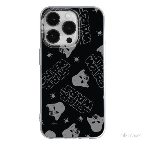 ERT GROUP mobiltelefonfodral för Apple Iphone 14 PRO originalt och officiellt licensierat Star Wars mönster Darth Vader 009 anpassad till formen på mobiltelefonen, fodral tillverkad av TPU plast 5905131914590