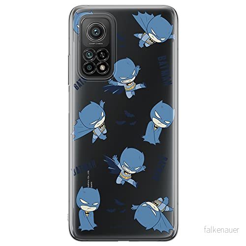 ERT GROUP mobiltelefonfodral för Xiaomi REDMI NOTE 9T originalt och officiellt licensierat DC mönster Batman 076 optimalt anpassad till formen på mobiltelefonen, gedeeltelijk transparant 5905131507945