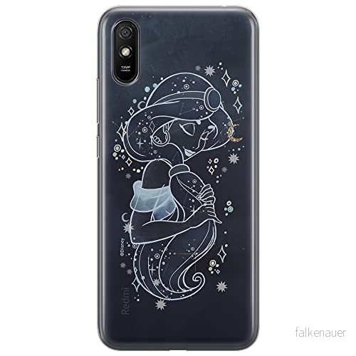 ERT GROUP mobiltelefonfodral för Xiaomi REDMI 9A originalt och officiellt licensierat Disney mönster Jasmine 008 optimalt anpassad till formen på mobiltelefonen, fodral tillverkad av TPU plast 5903040296707