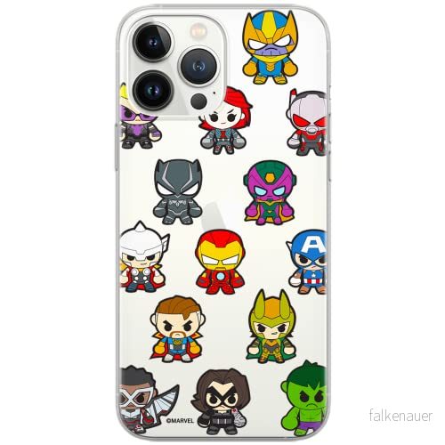 ERT GROUP mobiltelefonfodral för Samsung S9 originalt och officiellt licensierat Marvel mönster Avengers 025 Vit optimalt anpassad till formen på mobiltelefonen, gedeeltelijk transparant 5904805193194