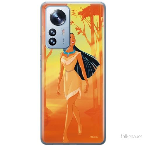 ERT GROUP mobiltelefonfodral för Xiaomi 12 / 12X originalt och officiellt licensierat Disney mönster Pocahontas 001 optimalt anpassad till formen på mobiltelefonen, fodral tillverkad av TPU plast 5905511476861