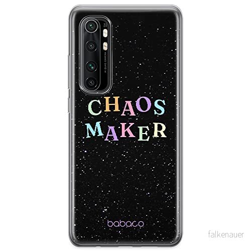 ERT GROUP mobiltelefonfodral för Xiaomi MI NOTE 10 Lite originalt och officiellt licensierat Babaco mönster Chaos maker 002 anpassad till formen på mobiltelefonen, fodral tillverkad av TPU plast 5903932912968
