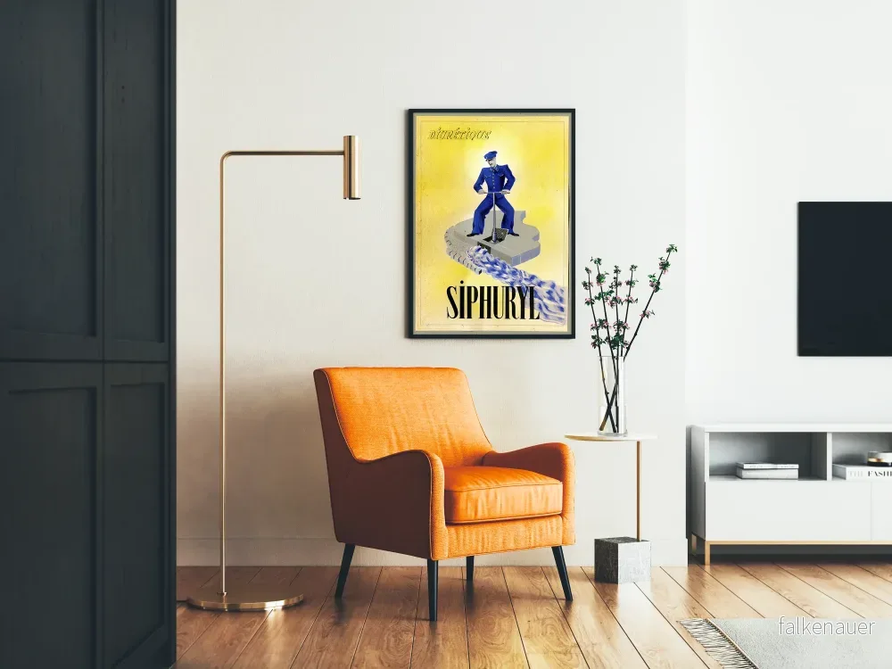 Vintage reklamposter för Siphuryl diuretikum - Bild 2