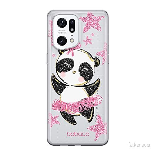 ERT GROUP mobiltelefonfodral för Oppo FIND X5 PRO originalt och officiellt licensierat Babaco mönster Panda 007 optimalt anpassad till formen på mobiltelefonen, gedeeltelijk transparant 5905511401771