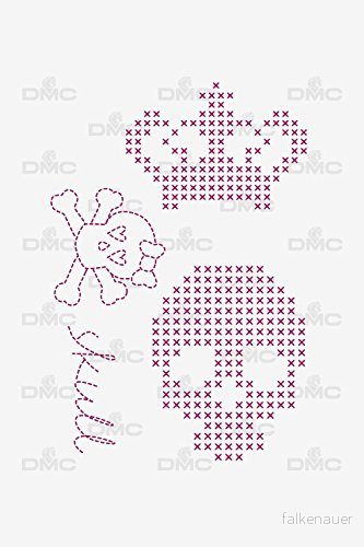 DMC ABC 1 ark vattenlösligt papper, vit, 32,18 x 0,16 35 cm 77540673827