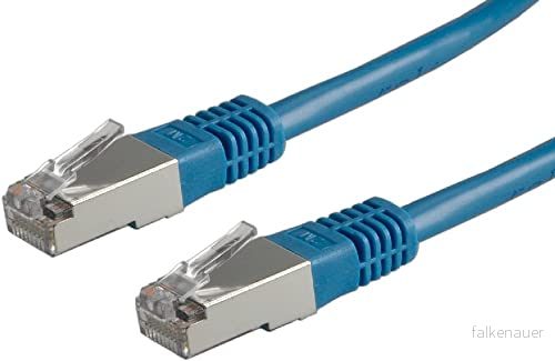 ROLINE Patchkabel Kat.5e (klass D) S/FTP, blå, 3 m 7611990167166