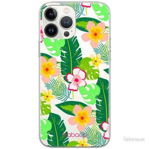 ERT GROUP mobiltelefonfodral för Samsung S10 originalt och officiellt licensierat Babaco mönster Flowers 019 Vit optimalt anpassad till formen på mobiltelefonen, gedeeltelijk transparant 5903932638714