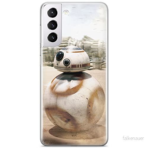 ERT GROUP mobiltelefonfodral för Samsung S21 originalt och officiellt licensierat Star Wars mönster BB 8 001 optimalt anpassad till formen på mobiltelefonen, fodral tillverkad av TPU plast 5903932297546