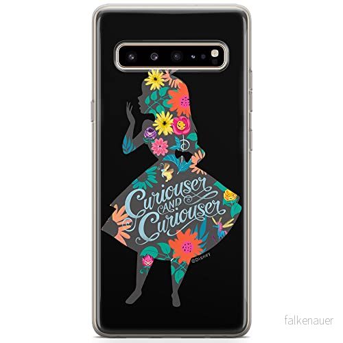 ERT GROUP Mobiltelefonskal för Samsung S10 5G original och officiellt licensierat Disney mönster Alice i Wonderland 002 anpassat till mobiltelefonens form, TPU fodral 5904805503214