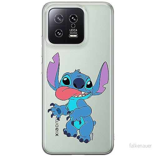 ERT GROUP mobiltelefonfodral för Xiaomi 13 originalt och officiellt licensierat Disney mönster Stitch 012 optimalt anpassad till formen på mobiltelefonen, gedeeltelijk transparant 5905511906214