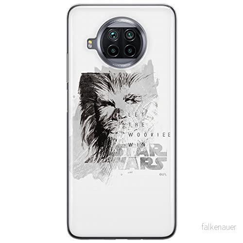 ERT GROUP mobiltelefonfodral för Xiaomi REDMI NOTE 9T originalt och officiellt licensierat Star Wars mönster Chewbacca 004 anpassad till formen på mobiltelefonen, fodral tillverkad av TPU plast 5904805651151