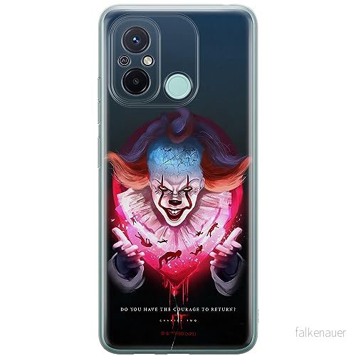 ERT GROUP mobiltelefonfodral för Xiaomi REDMI 12C/ 11A originalt och officiellt licensierat Horror mönster It 020 optimalt anpassad till formen på mobiltelefonen, fodral tillverkad av TPU plast 5905511850975
