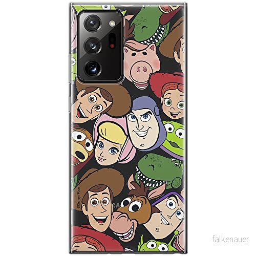 ERT GROUP mobiltelefonfodral för Samsung GALAXY NOTE 20 ULTRA originalt och officiellt licensierat Disney mönster Toy Story 001 anpassad till formen på mobiltelefonen, gedeeltelijk transparant 5903040355749