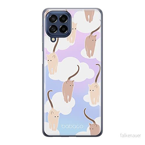 ERT GROUP mobiltelefonfodral för Samsung M53 5G originalt och officiellt licensierat Babaco mönster Cats 015 optimalt anpassad till formen på mobiltelefonen, fodral tillverkad av TPU plast 5905511389017